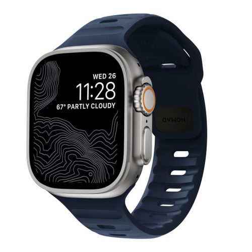 NOMAD Sport Strap Apple Watch szíj 42/ 44/ 45/ 46 /49 mm - Atlantic Blue M/L 