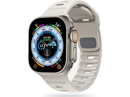 Apple Watch 4/5/6/7/8/SE/Ultra (42/44/45/49mm) Tech-Protect Iconband Line szíj- zöld