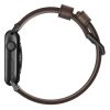 Nomad bőrszíj , Apple Watch 42 /44 / 45 / 49 mm - barna/fekete csat