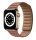 Apple Watch szíj, 38/ 40/ 41 mm mágneses óraszíj - barna