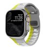 NOMAD Sport Strap Apple Watch szíj 42/ 44/ 45/ 46 /49 mm - Lunar Gray/High Volta