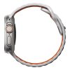 NOMAD Sport Strap Apple Watch szíj 42/ 44/ 45/ 46 /49 mm - Lunar Gray/Ultra Orange