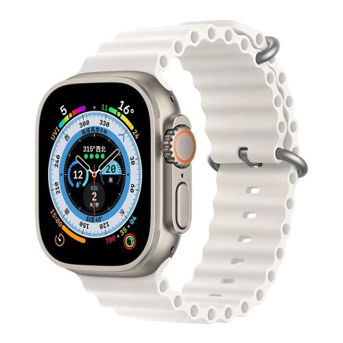 Apple Watch szíj Ocean (42/44/45/46/49mm) - fehér