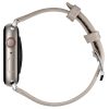 Apple Watch 38/ 40/ 41 mm Spigen Cyrill Kajuk óraszíj krém szín