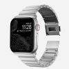 Nomad Aluminum Apple Watch szíj 42/ 44/ 45/ 46 /49 mm - ezüst