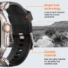 Spigen DuraPro Armor Apple Watch szíj  42/ 44/ 45/ 49 mm - fekete