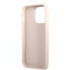 Apple iPhone 13 tok, Guess PU 4G Stripe  rózsaszín 