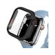 Apple Watch 4/5/6/SE (44mm) Tech-Protect Defense360 tok és üvegfólia fekete/narancs