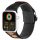 Apple Watch szíj (42/44/45/46/49mm) DuxDucis Strap Outdoor textil- fekete- narancs