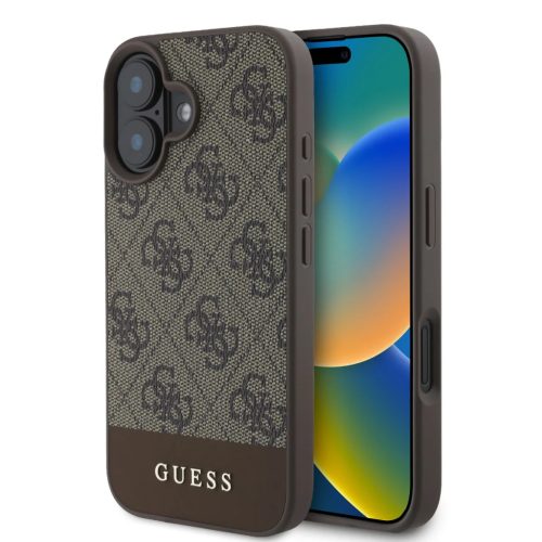 Guess PU 4G Stripe iPhone 16 tok - barna