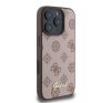 Guess Peony Script Apple iPhone 16 Pro MagSafe kompatibilis hátlap tok, barna