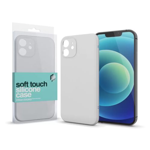 XPRO Soft Touch szilikon tok Slim törtfehér IPhone X / Xs készülékhez