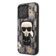 Karl Lagerfeld tok szürke KLHCP13LPMNFIK1 IPhone 13 Pro készülékhez