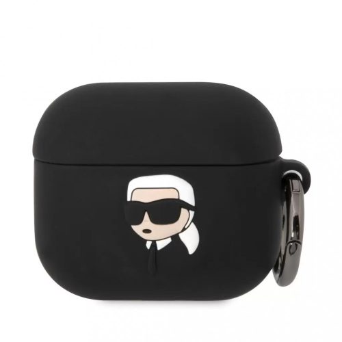 Karl Lagerfeld tok fekete KLA3RUNIKK Airpods 3 készülékhez