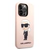 Karl Lagerfeld tok pink KLHCP14LSNIKBCP IPhone 14 Pro készülékhez