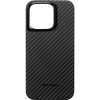 Pitaka MagEZ Case 4 Black / Grey Twill 1500D IPhone 15 Pro Max készülékhez - MagSafe rögzítéssel