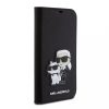 Karl Lagerfeld tok fekete KLBKP15SSANKCPK IPhone 15 készülékhez