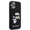 Karl Lagerfeld tok fekete KLHCP12M3DRKCNK IPhone 12 / 12 Pro készülékhez