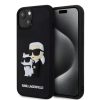 Karl Lagerfeld tok fekete KLHCP13M3DRKCNK IPhone 13 készülékhez