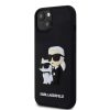 Karl Lagerfeld tok fekete KLHCP13M3DRKCNK IPhone 13 készülékhez