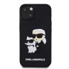 Karl Lagerfeld tok fekete KLHCP13M3DRKCNK IPhone 13 készülékhez