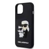 Karl Lagerfeld tok fekete KLHCP15S3DRKCNK IPhone 15 készülékhez