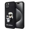 Karl Lagerfeld tok fekete KLHCP15M3DRKCNK IPhone 15 Plus készülékhez