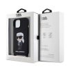 Karl Lagerfeld tok + crossbody strap fekete KLHCP15SSCBSKNK IPhone 15 készülékhez