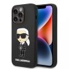 Karl Lagerfeld tok fekete KLHCP15LSNIKBCK IPhone 15 Pro készülékhez