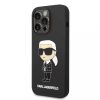 Karl Lagerfeld tok fekete KLHCP15LSNIKBCK IPhone 15 Pro készülékhez