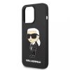 Karl Lagerfeld tok fekete KLHCP15LSNIKBCK IPhone 15 Pro készülékhez