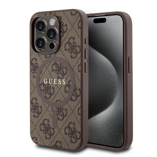 Guess tok Barna IPhone 15 Pro készülékhez GUHMP15LG4GFRW