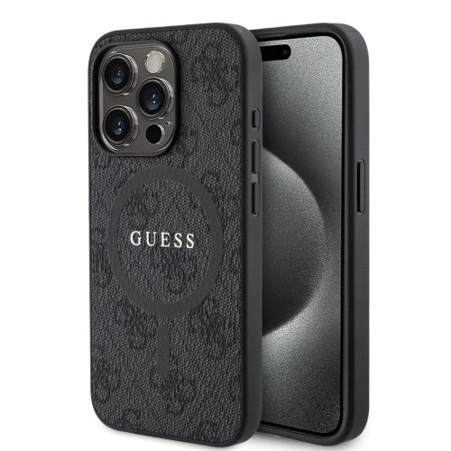 Guess tok Fekete IPhone 15 Pro Max készülékhez GUHMP15XG4GFRK