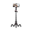 Tech-Protect L07S Vezeték nélküli Selfie bot Tripod flexibilis lábakkal Fekete