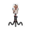 Tech-Protect L07S Vezeték nélküli Selfie bot Tripod flexibilis lábakkal Fekete