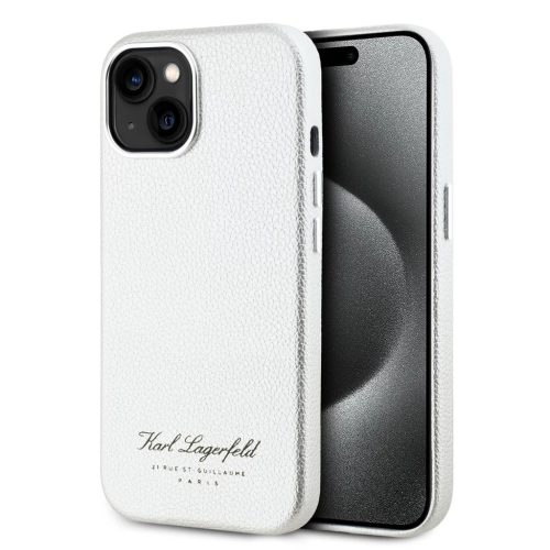 Karl Lagerfeld tok szürke KLHCP15SPGWCMKHG Apple Iphone 15 készülékhez