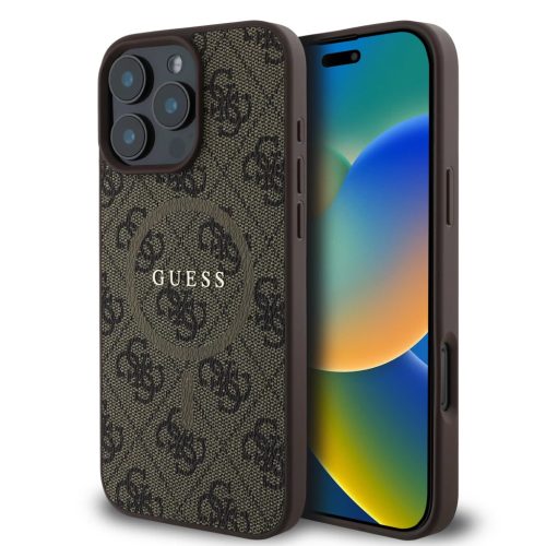 Guess tok Barna Apple iPhone 16 Pro Max készülékhez GUHMP16XG4GFRW