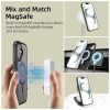 Tech-Protect MAGEDGE MAGSAFE Fekete / Metál tok Apple iPhone 16 készülékhez